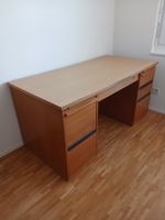 Solider Holz‑Schreibtisch – 160 × 80 × 79 cm